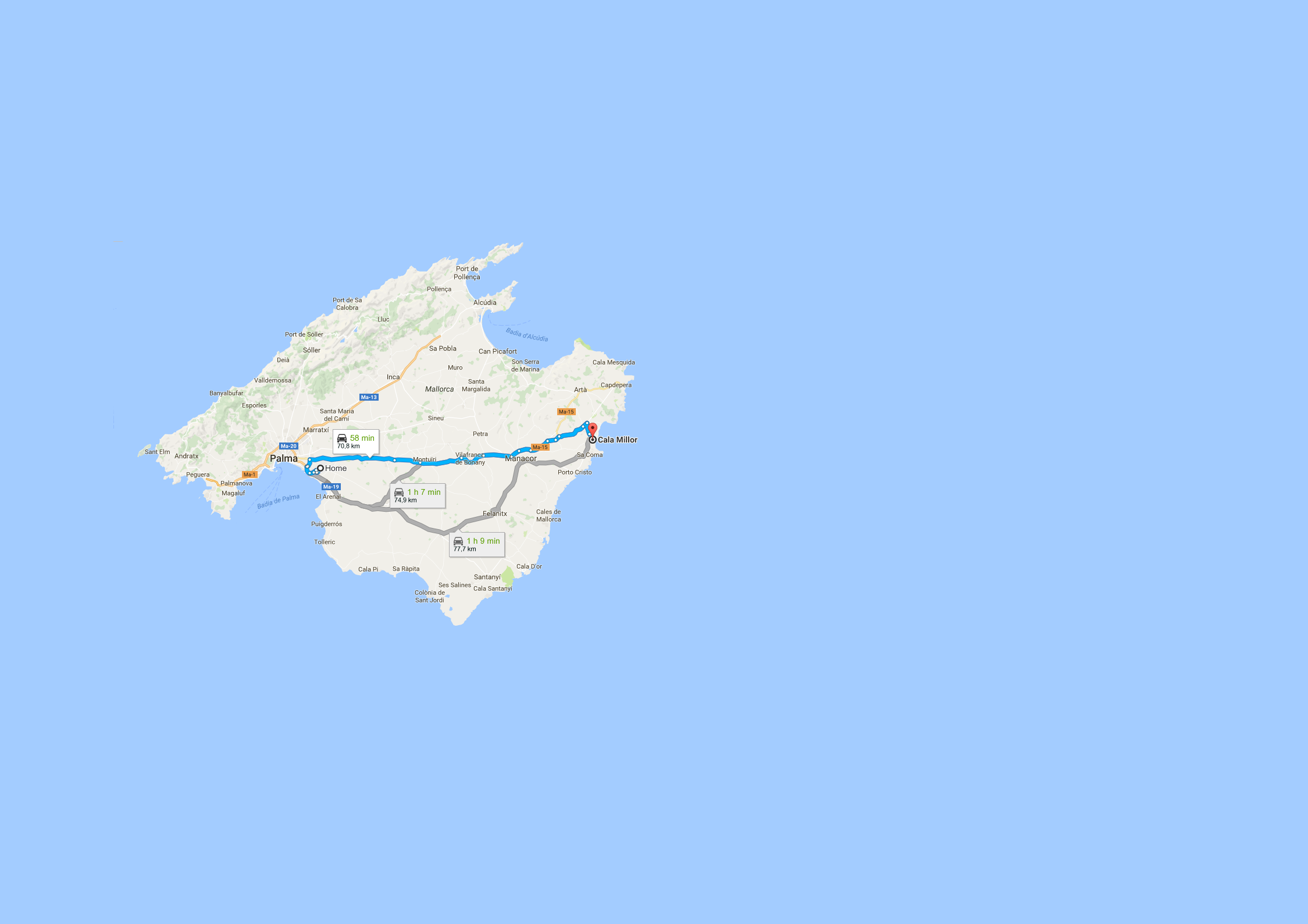 Taxi Transfers To Cala Millor Compare Prices And Book Now