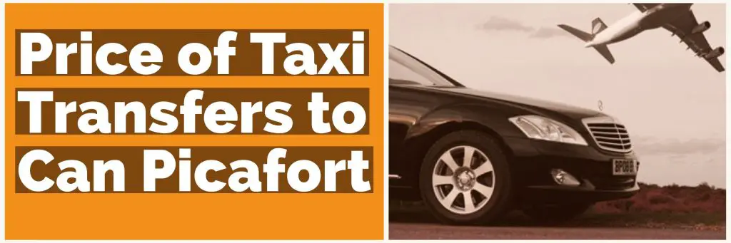 Taxi Transfer Prices to Can Picafort