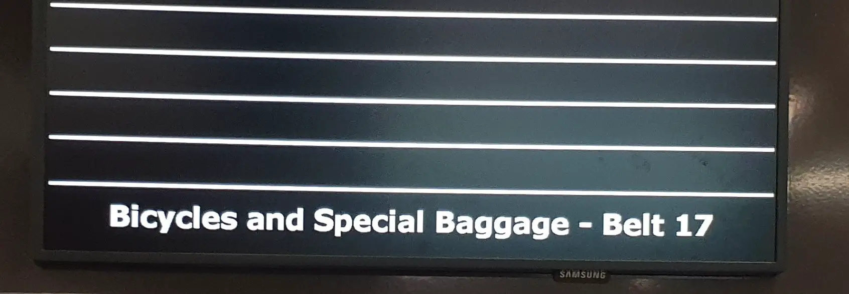 Special Baggage at Palma Airport